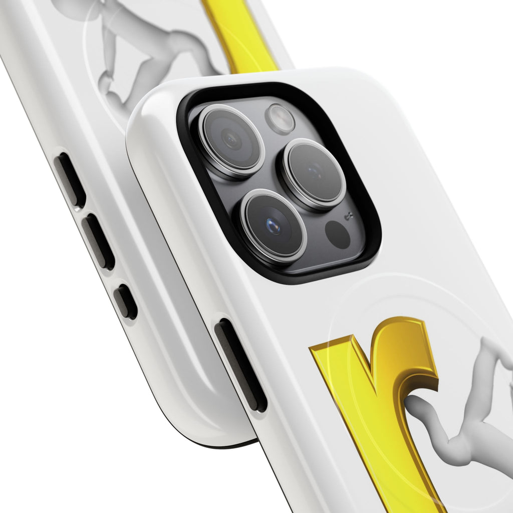Yellow Letter R Breakdance Phone Case | Tough Magnetic Case