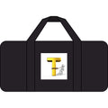 Gold Letter T Character Duffle Bag | Checker Strap, Camo Option