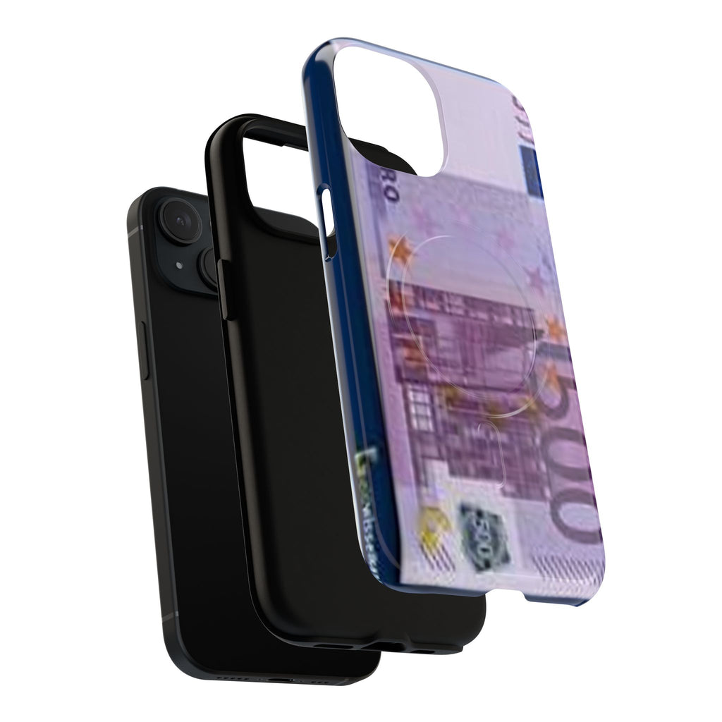 500 Euro Banknote Phone Case | Tough Magnetic Case, Money Print iPhone Cover