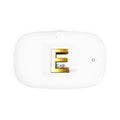 Gold Letter E Monogram UV Phone Sanitizer and Wireless Charging Pad | Initial E