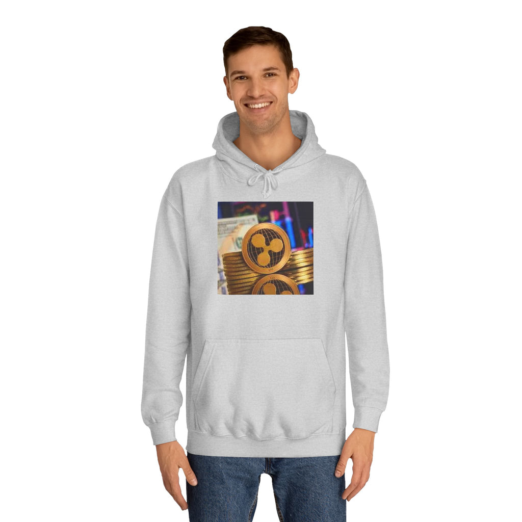 Ripple Cryptocurrency Hoodie | Ripple Coin Graphic, Crypto Stack, Blockchain Fashion