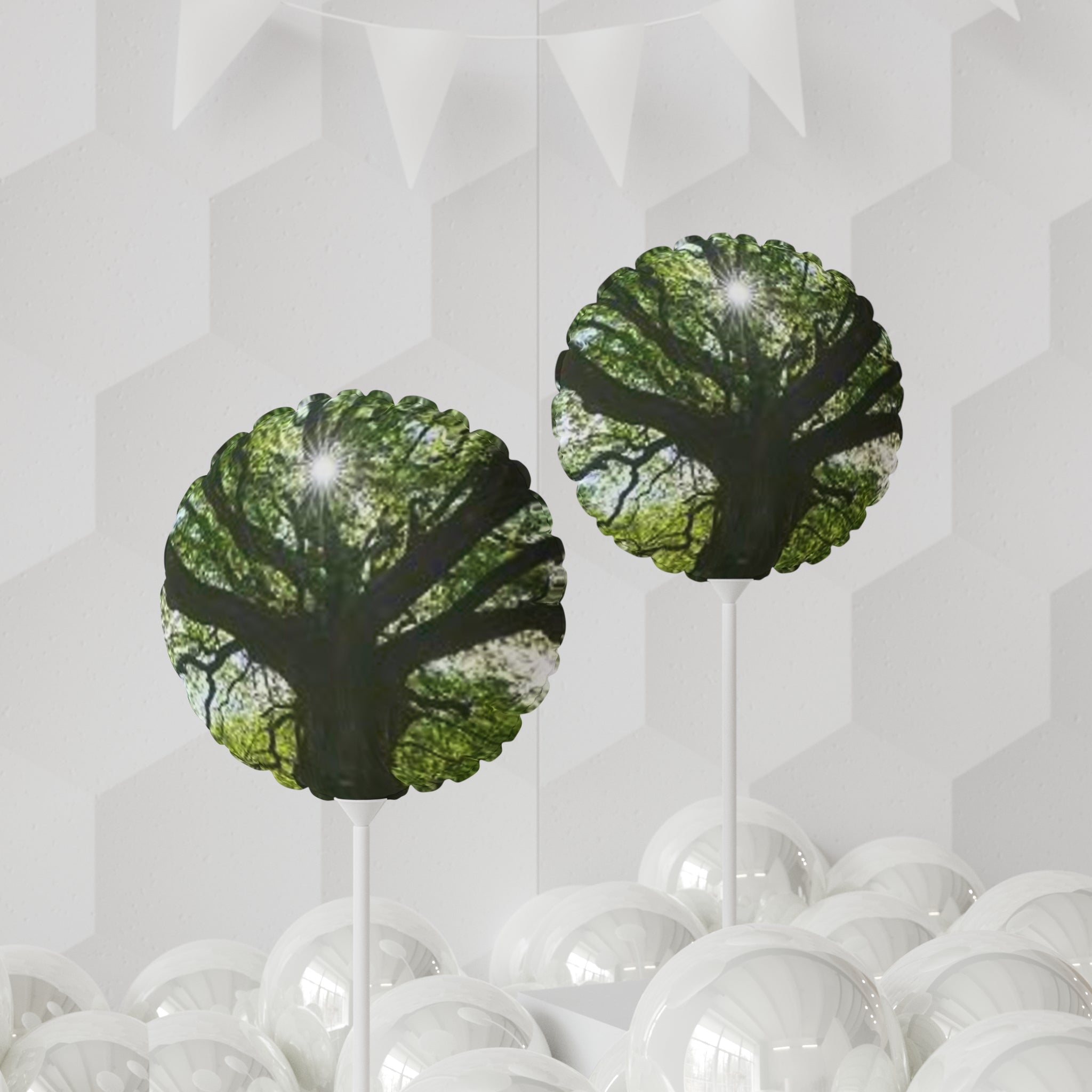 Sunlit Tree Canopy Balloon 11"