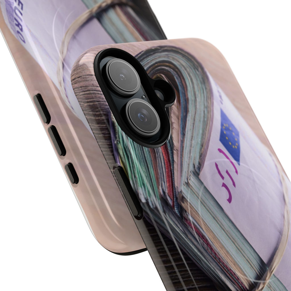 Stack of Euro Banknotes Phone Case | Money Roll iPhone Case, Cash Print
