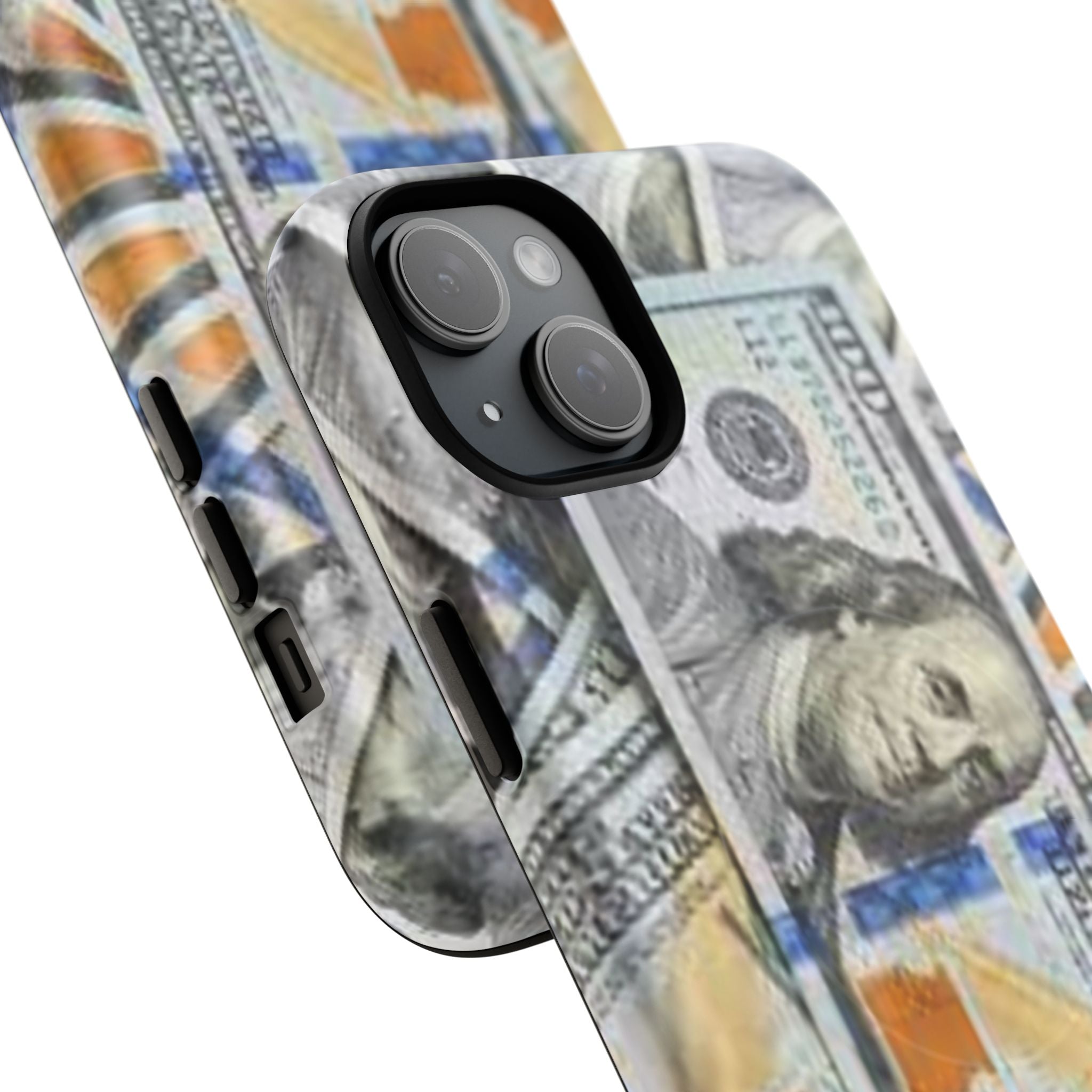 Hundred Dollar Bills Phone Case | Tough Magnetic Case, Money Pattern