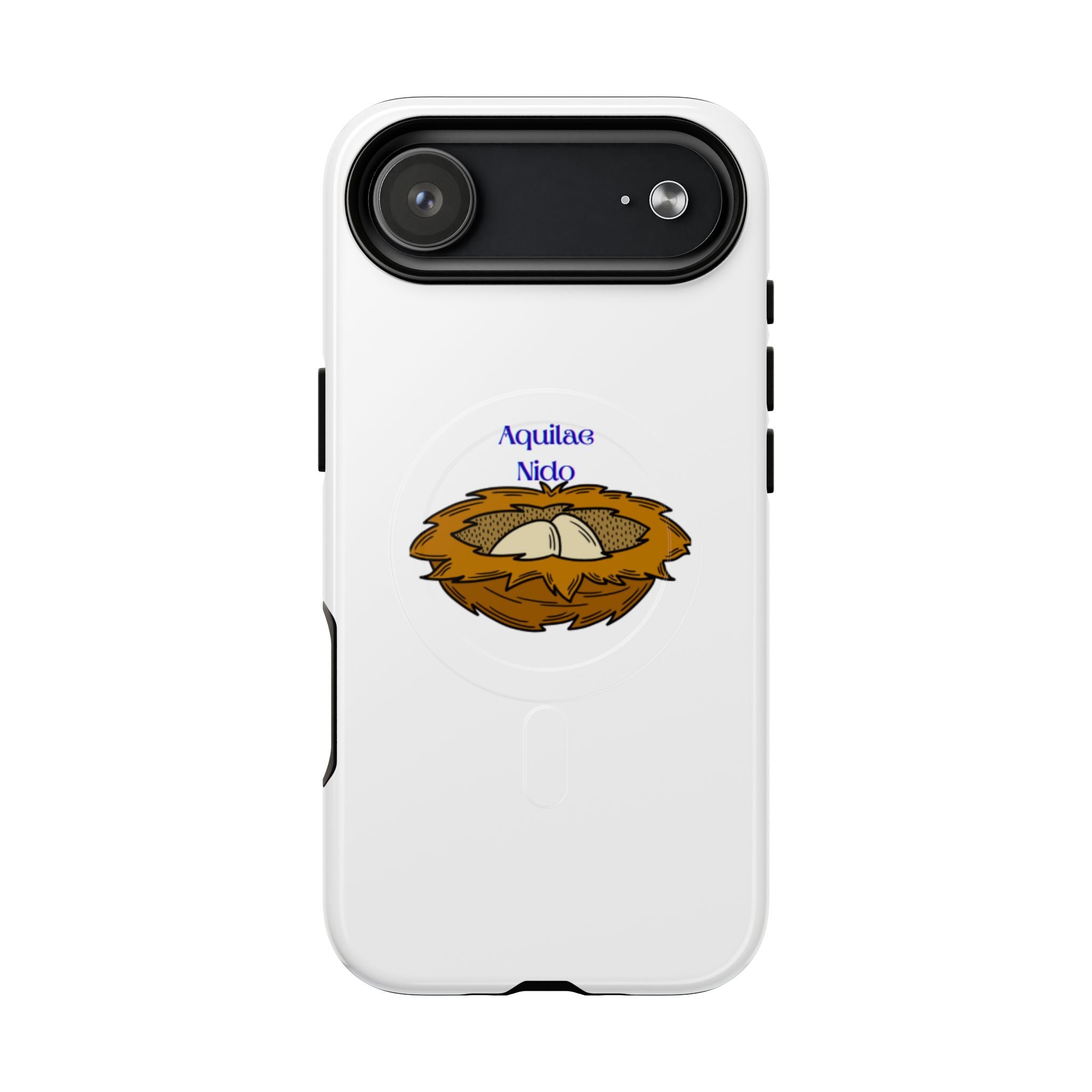 Coque de téléphone illustration nid d'oiseau | Coque magnétique robuste
