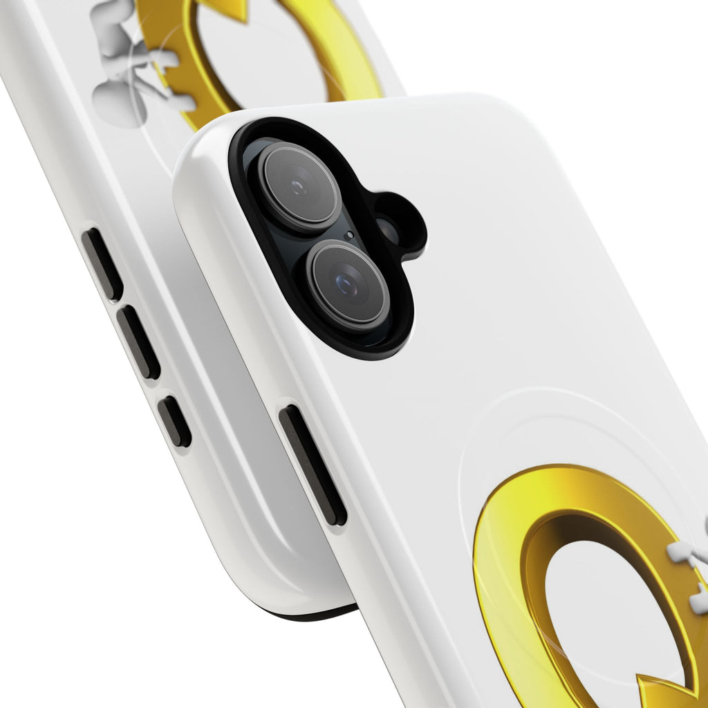 Gold Letter Q design phone case | Magnetic Tough Case