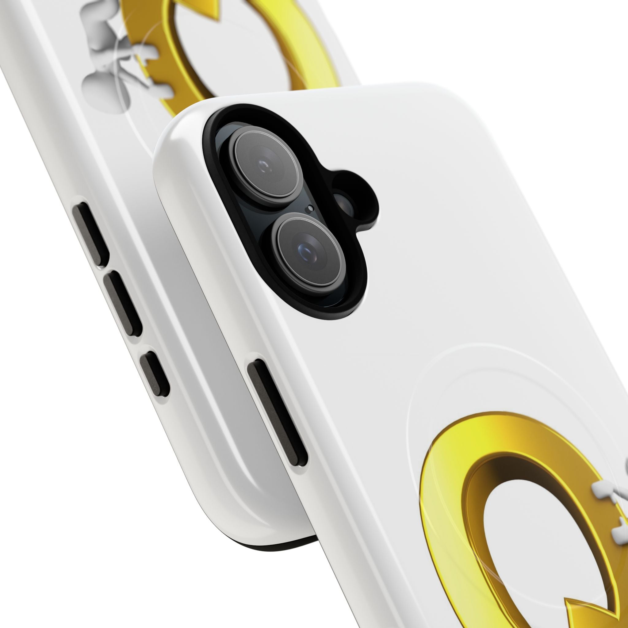 Gold Letter Q design phone case | Magnetic Tough Case