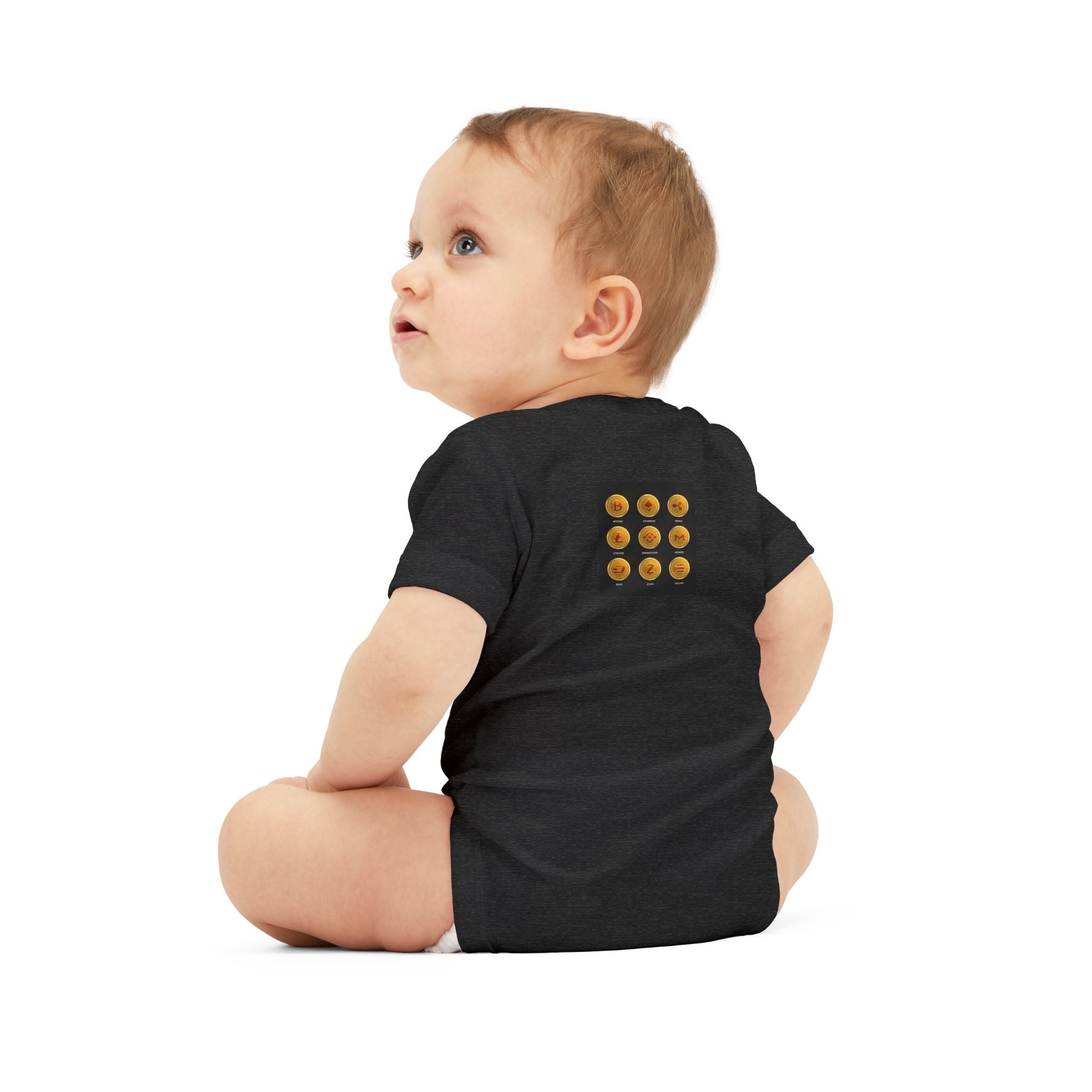 Cryptocurrency Coins Infant One Piece | Fall Baby Bodysuit