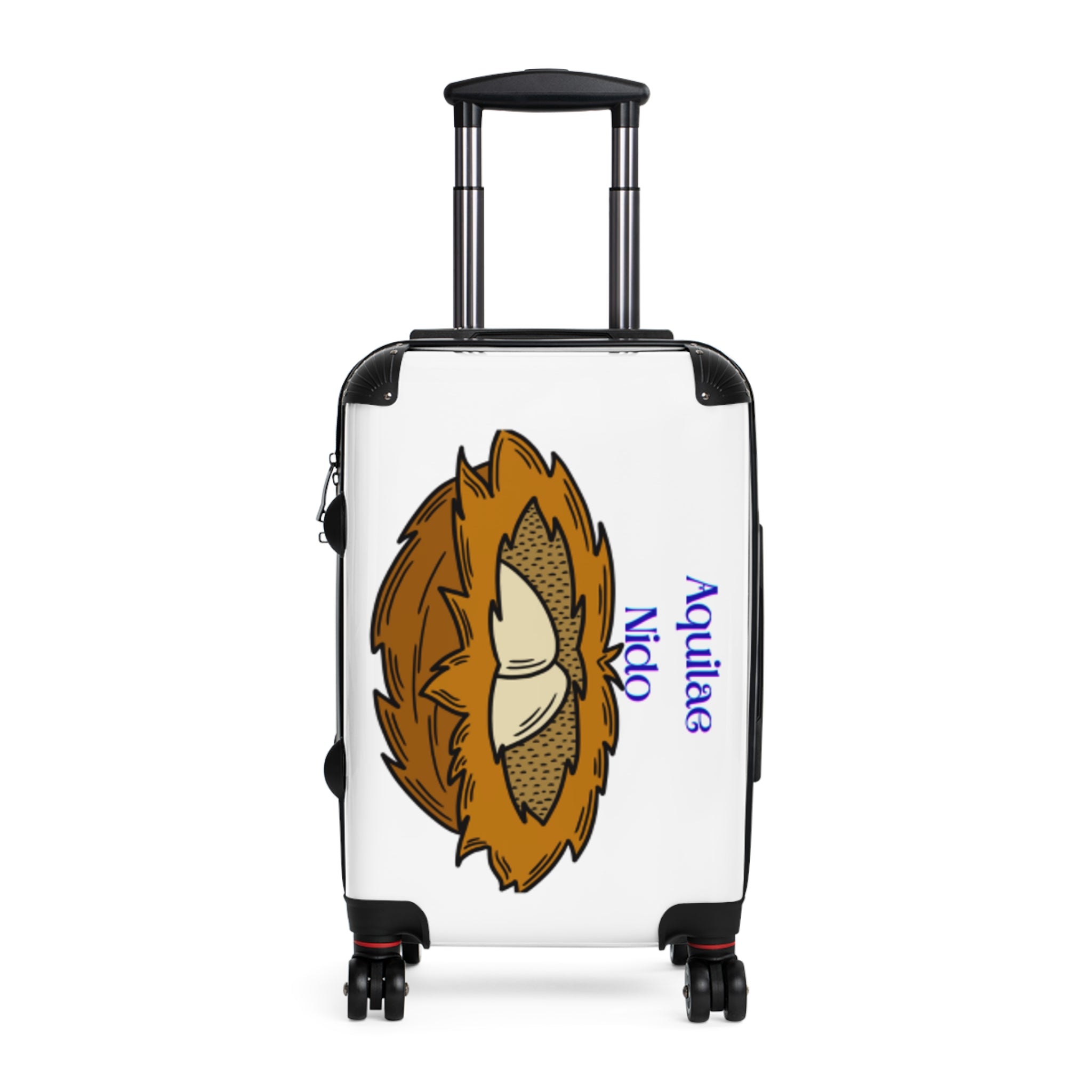Bird Nest with Eggs Suitcase | Personalized Name Luggage