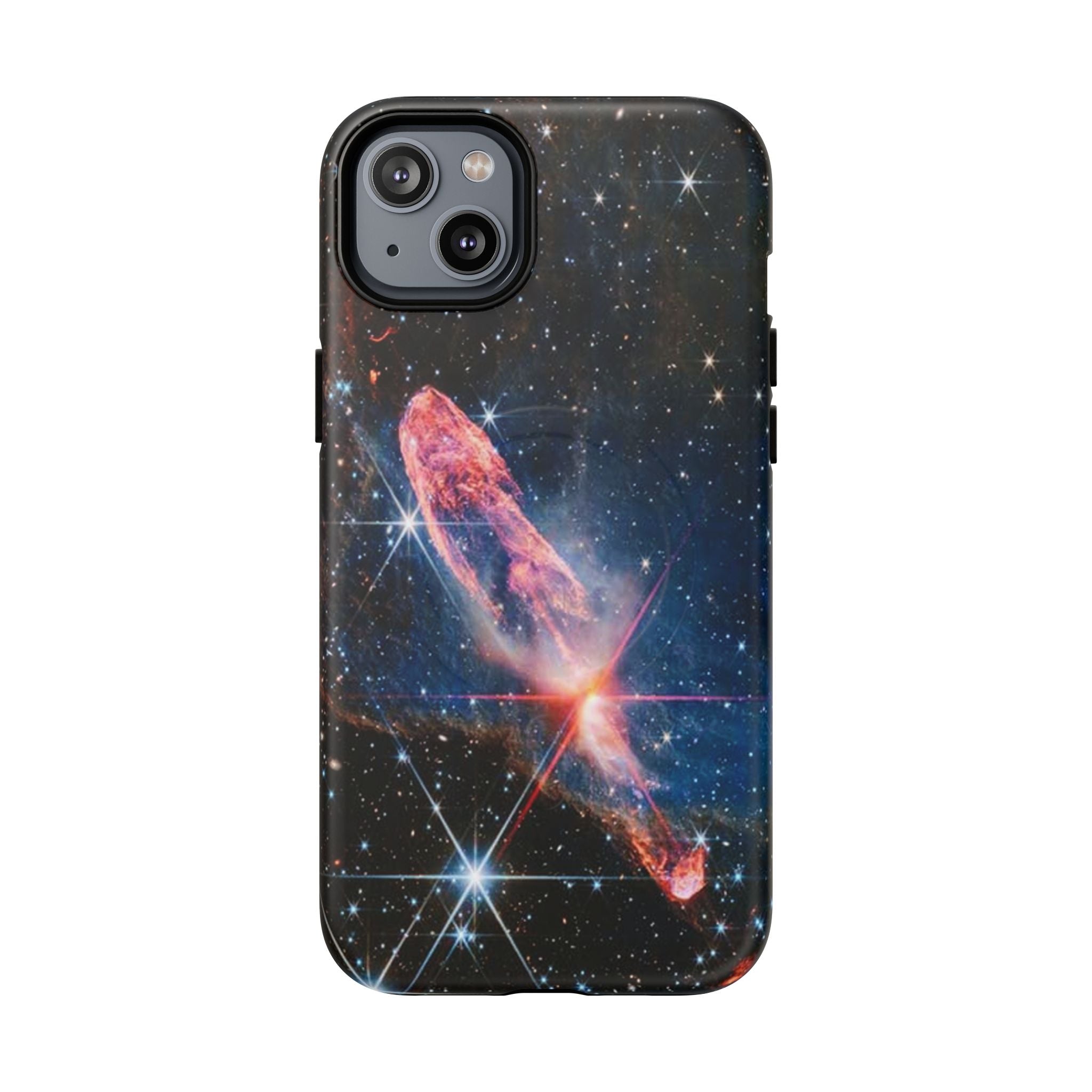 Coque de téléphone Nébuleuse Cosmique | Coque magnétique robuste, motif Galaxie spatiale