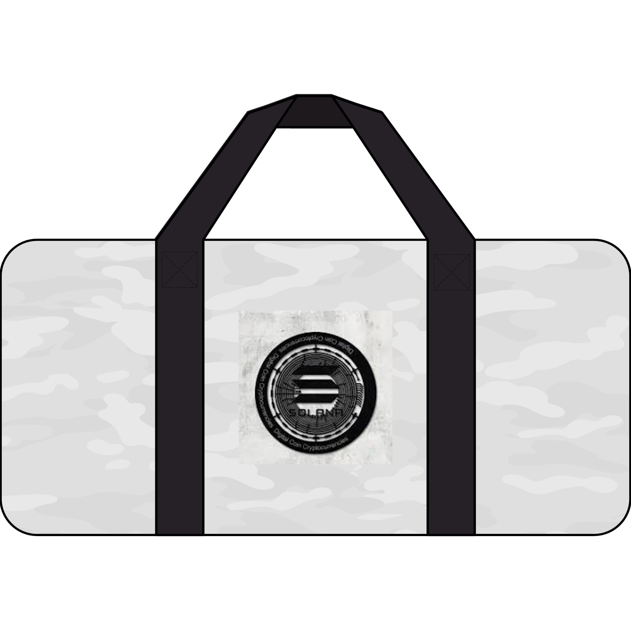 Solana Cryptocurrency Tripper Duffel Bag | Checker or Camo Strap
