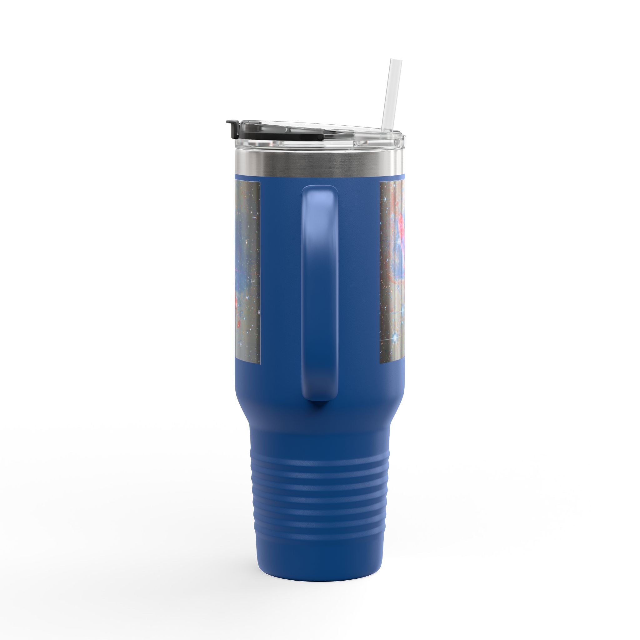 Cosmic Nebula with Stars 40oz Travel Mug | Space Galaxy Insulated Tumbler