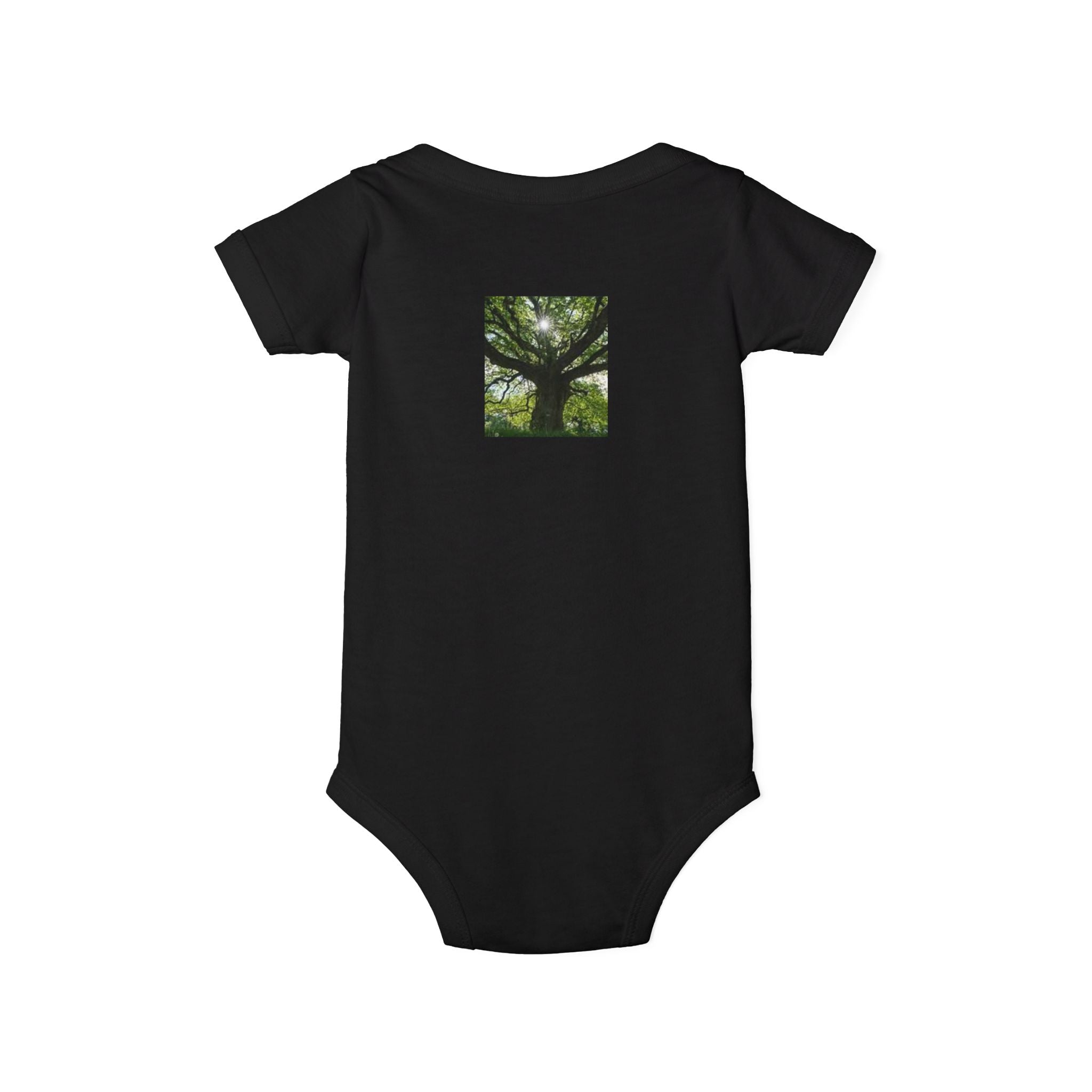 Majestic Oak Tree Infant Onesie | Tree Photo Baby Bodysuit