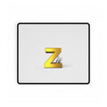 Gold Letter Z Initial Desk Mat | Monogram Mouse Pad