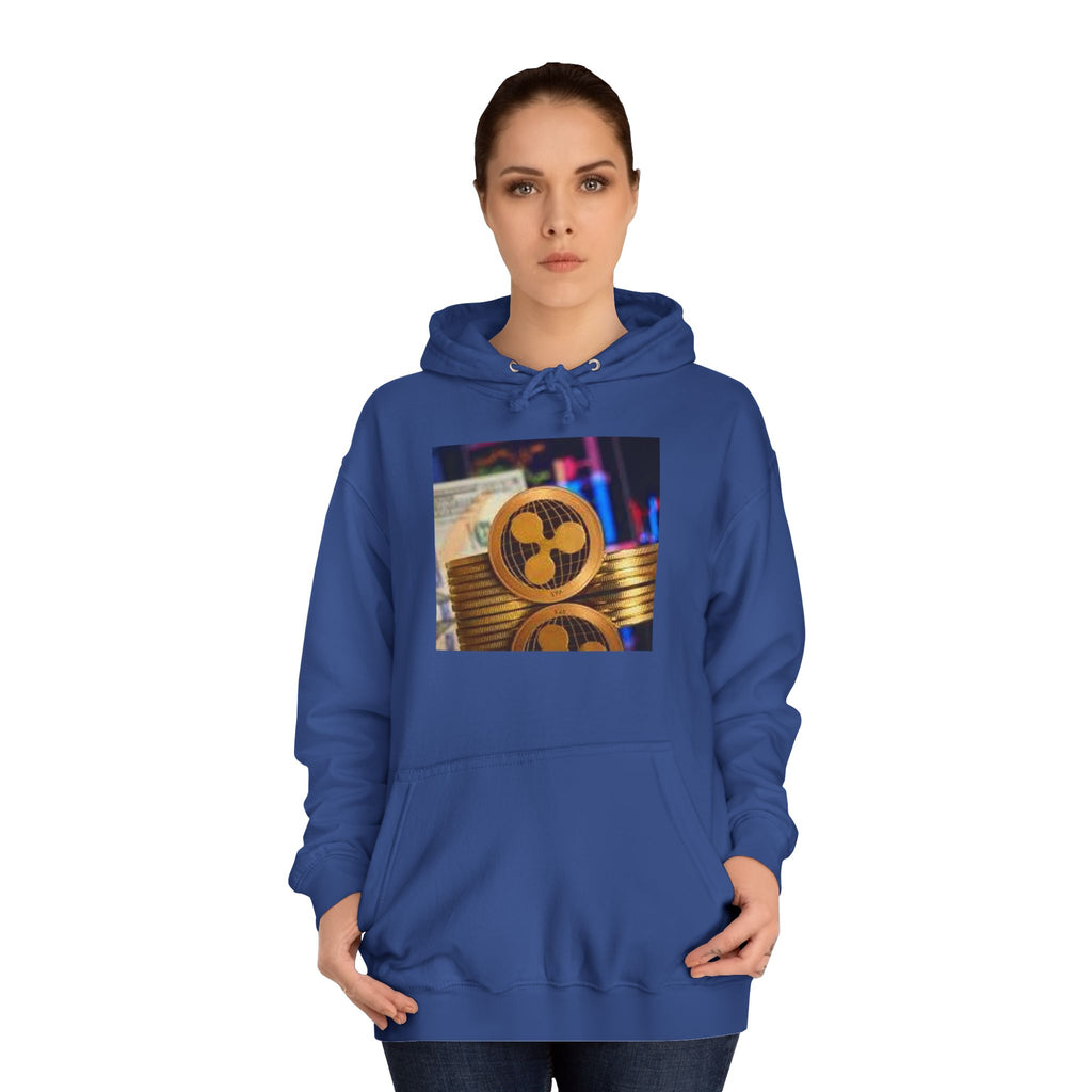 Ripple Cryptocurrency Hoodie | Ripple Coin Graphic, Crypto Stack, Blockchain Fashion