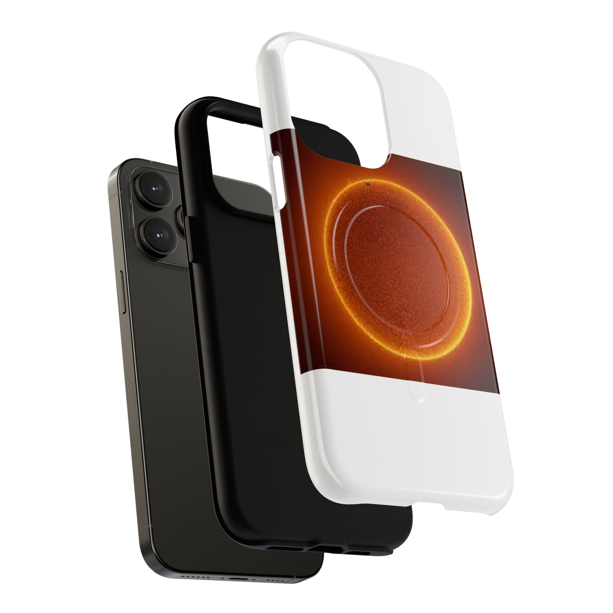 Glowing Solar Eclipse Phone Case | Tough Magnetic Case