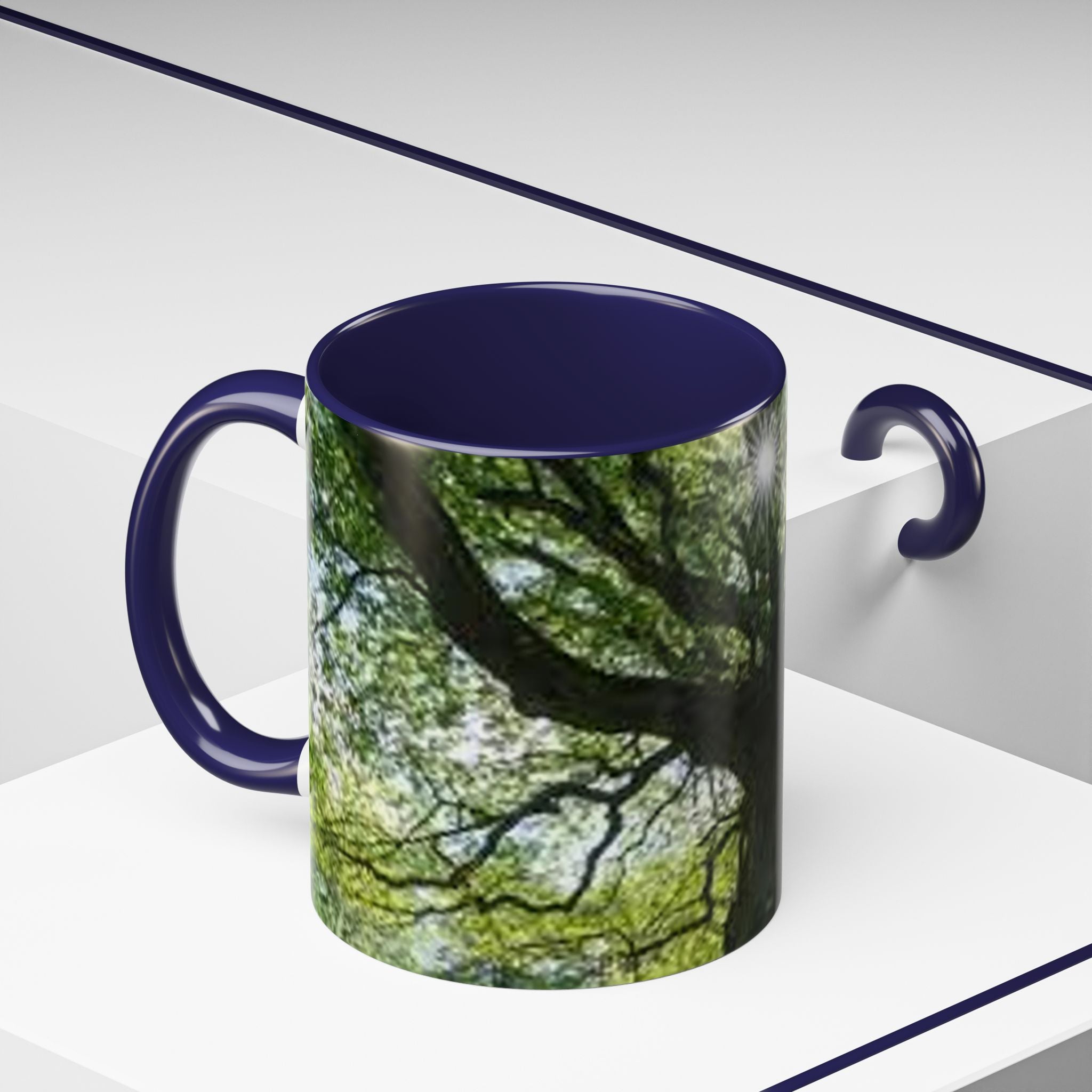 Sunlit Oak Tree Mug | Accent Coffee Mug 11oz 15oz
