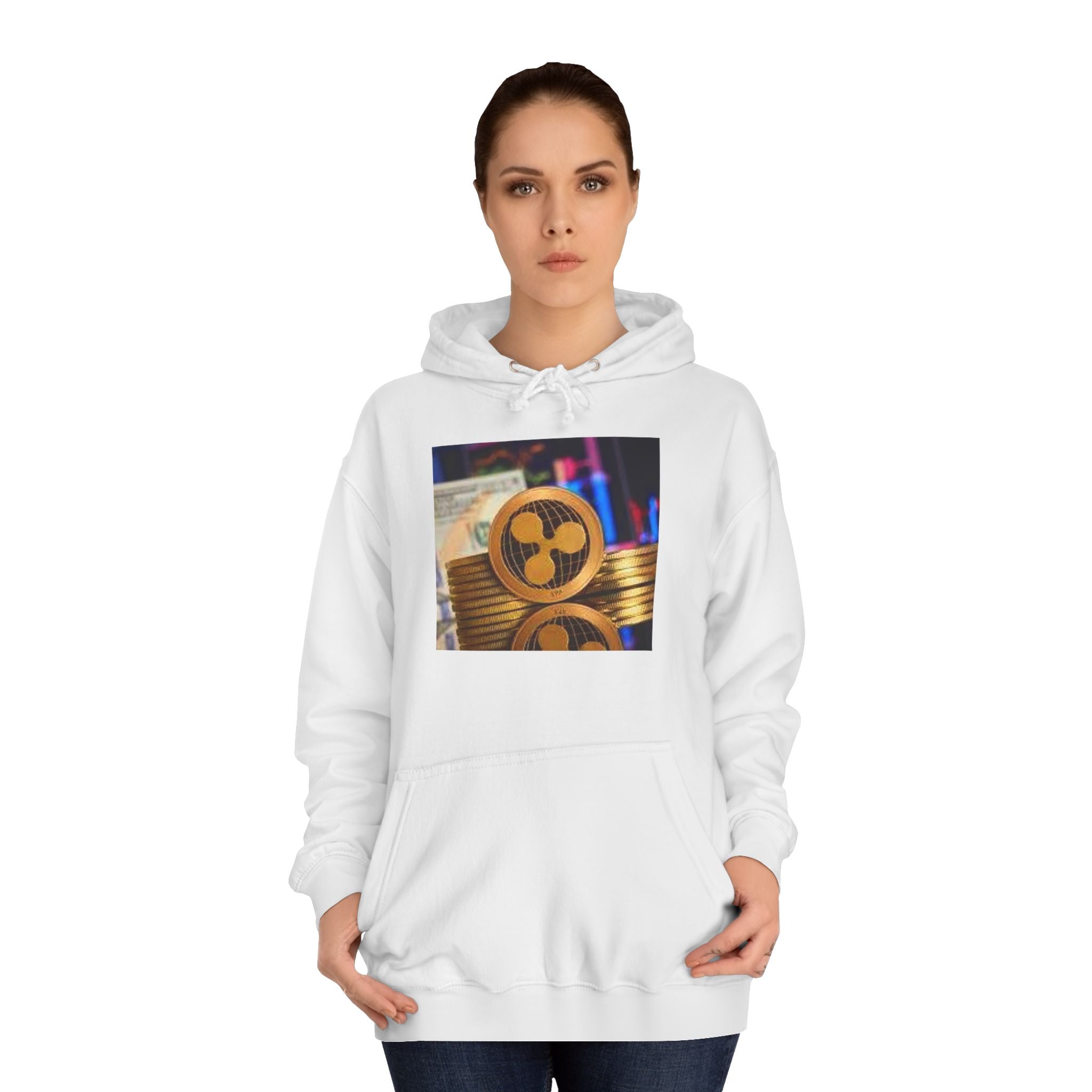 Ripple Cryptocurrency Hoodie | Ripple Coin Graphic, Crypto Stack, Blockchain Fashion