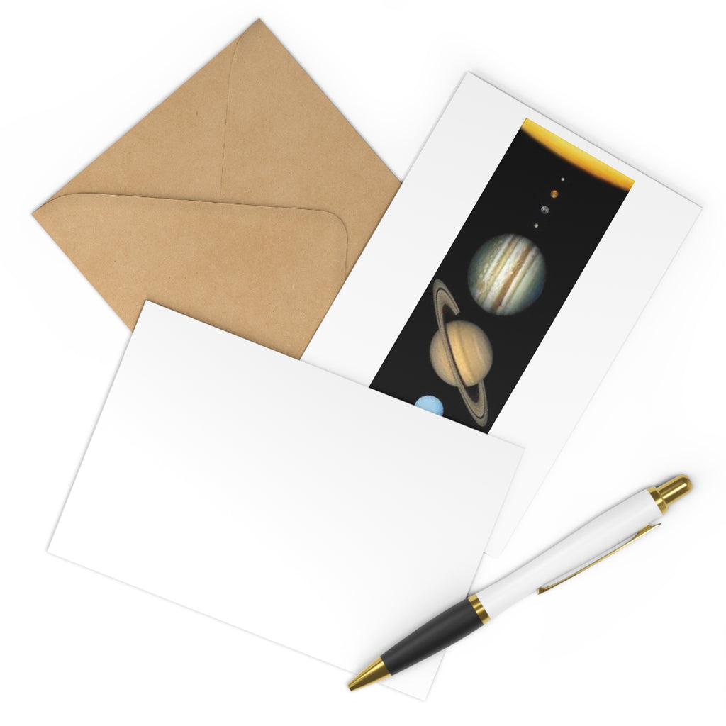 Solar System Planets Postcards | Planetary Art Postcard Set (7)