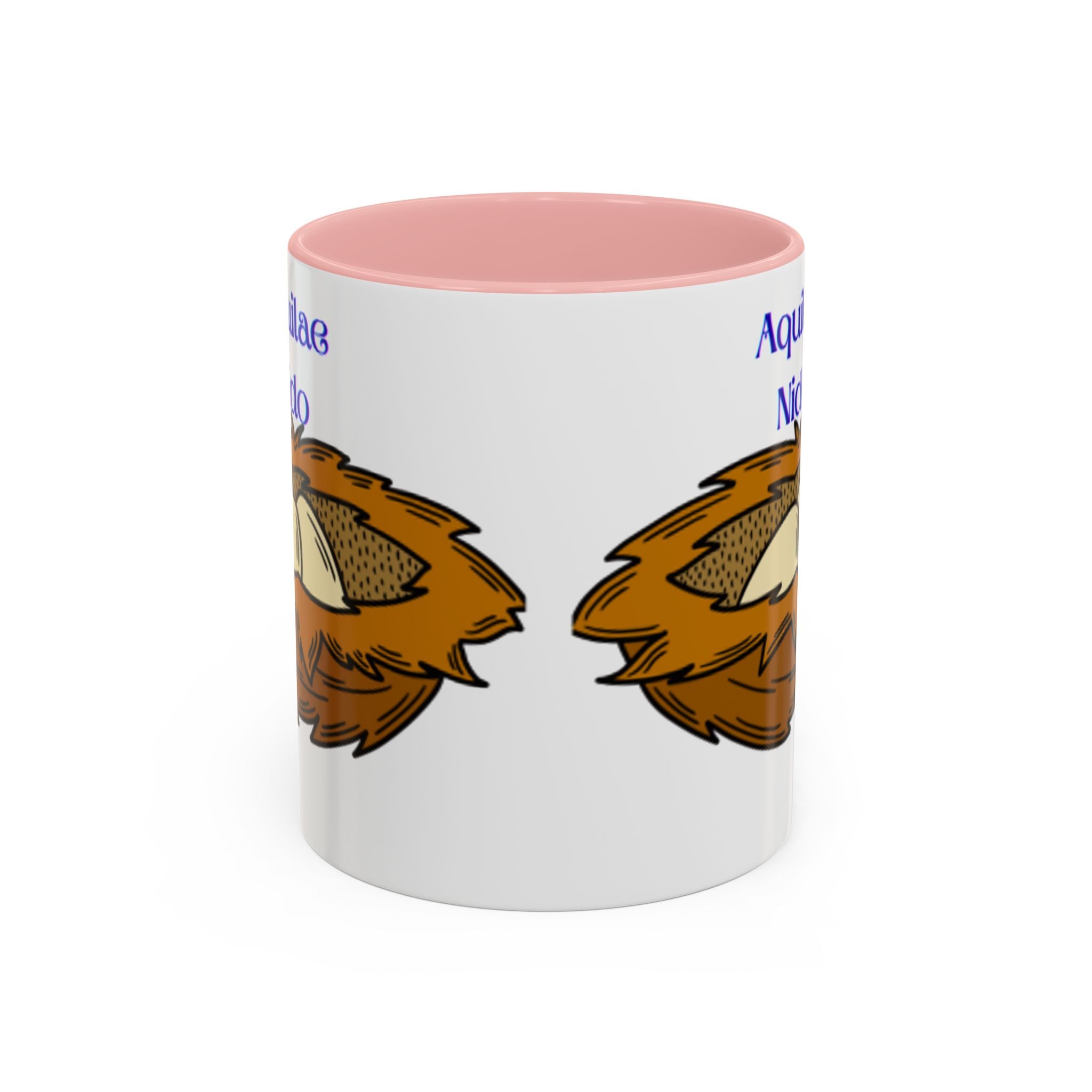 Mug illustré Nid d'Aquilae | Mug à Anse Colorée 11 oz 15 oz
