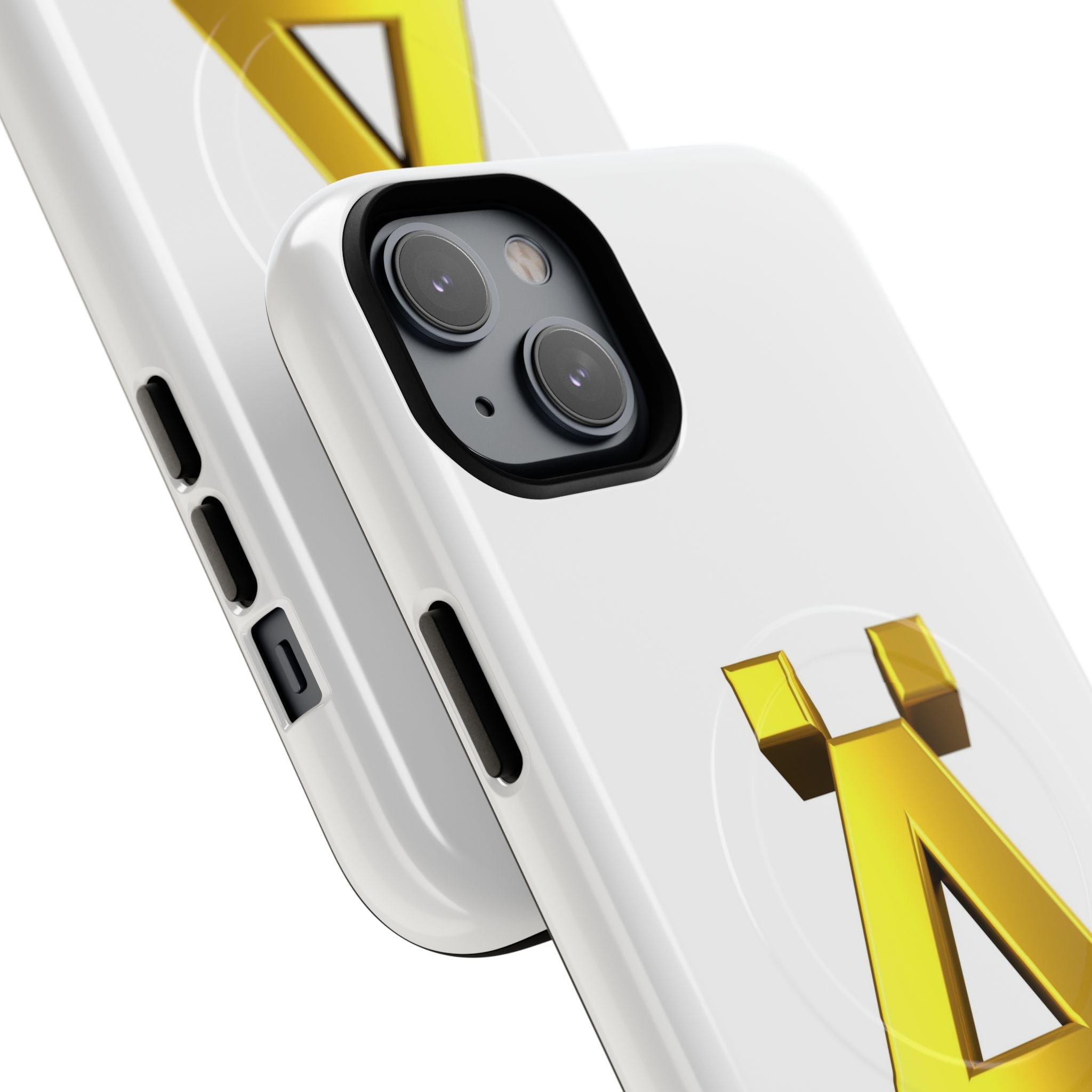 Gold Letter Ä Phone Case | Magnetic Tough Case, Initial Monogram