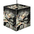 Stacks of Cash Light Cube Lamp | Money Pattern Hanging Light