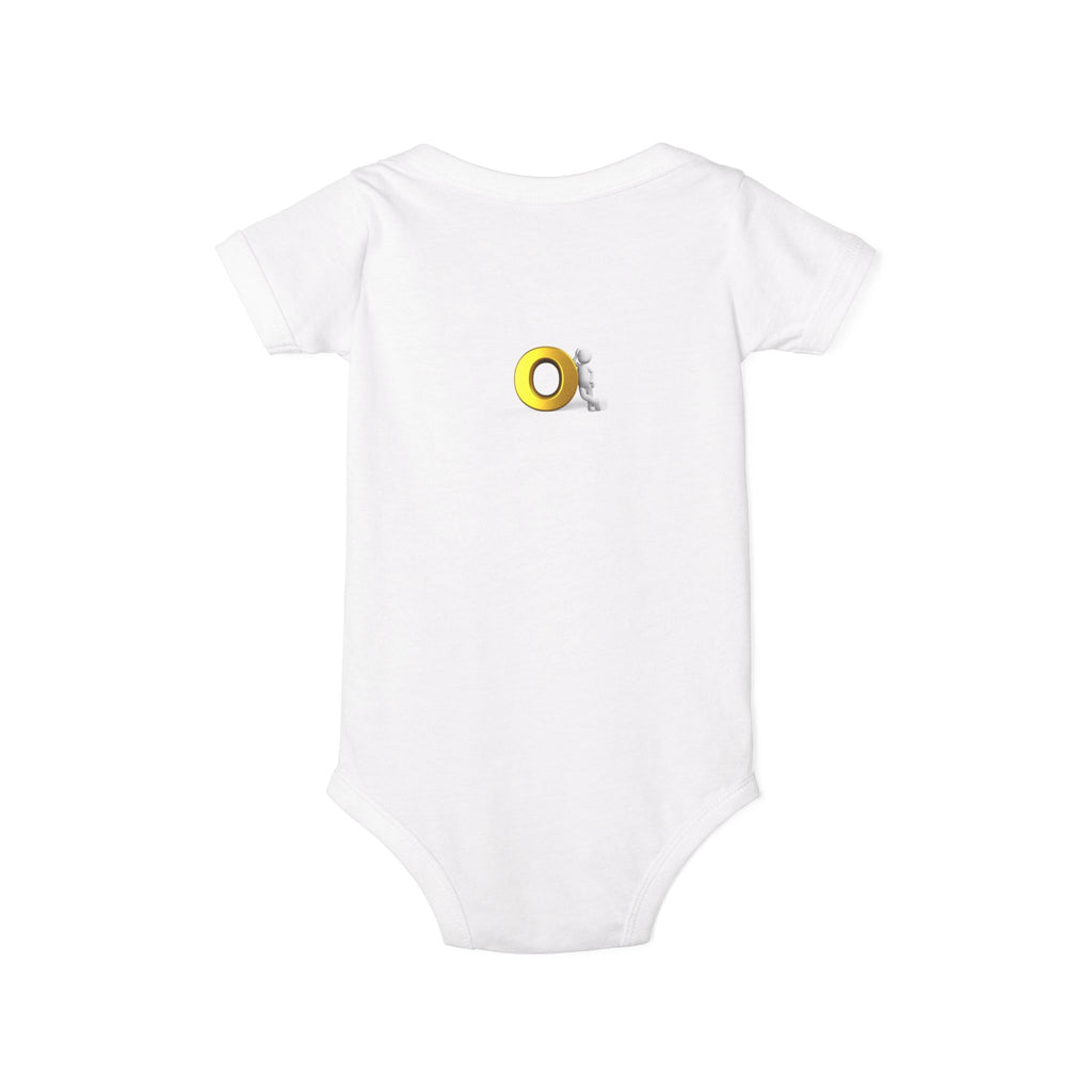 Gold Letter O Infant Onesie | Infant One Piece
