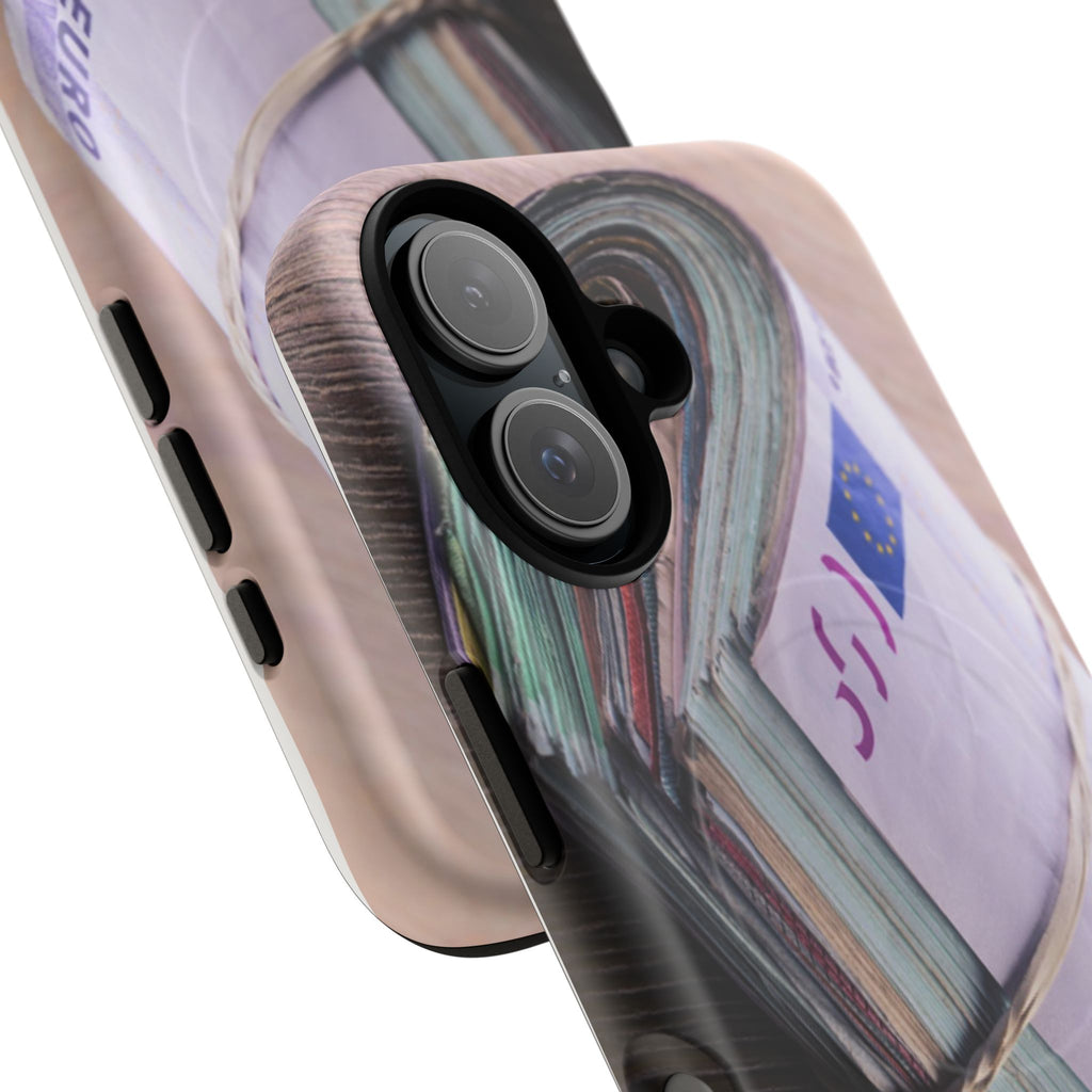 Stack of Euro Banknotes Phone Case | Money Roll iPhone Case, Cash Print