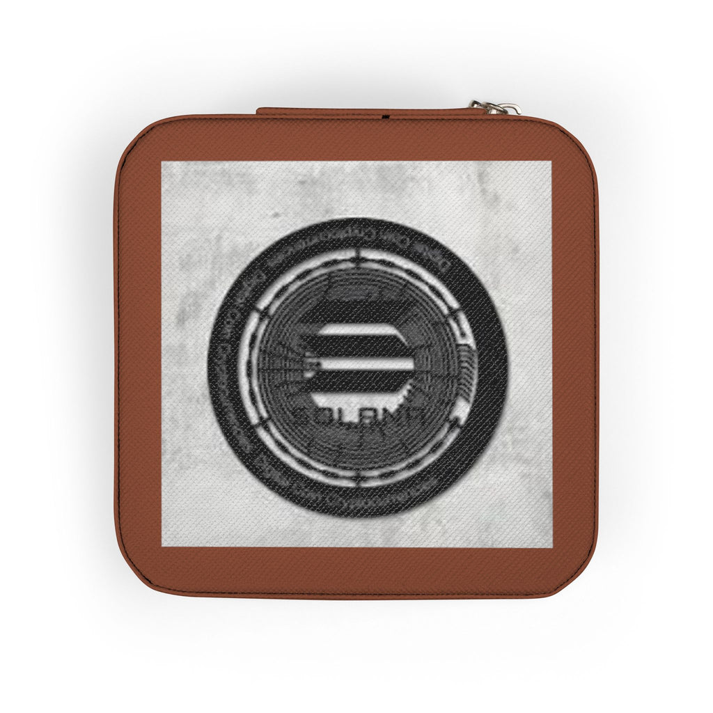 Solana Crypto currency Jewelry Travel Case | Compact Velvet Organizer