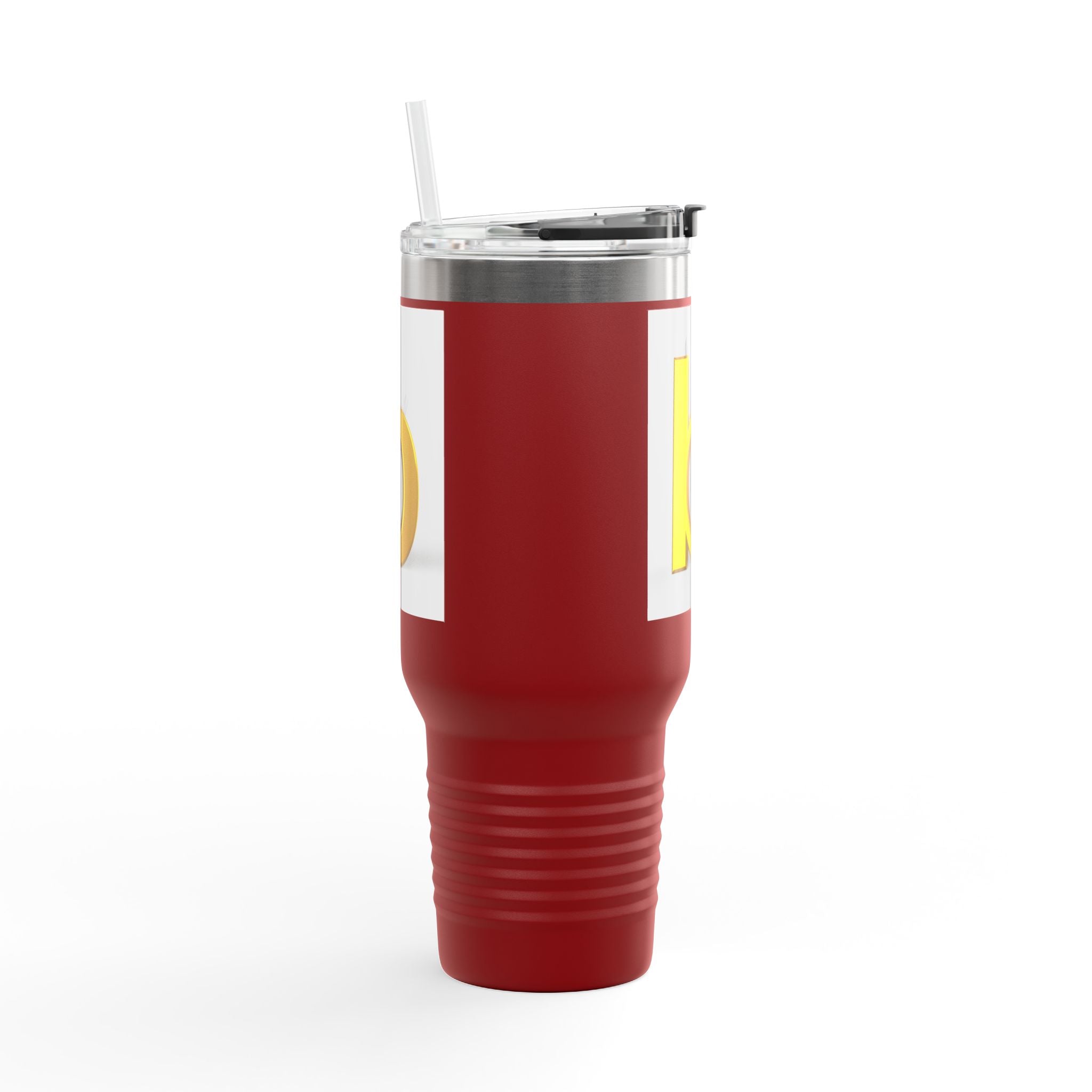 Mug de Voyage Lettre B 3D Dorée | Gobelet Isotherme 40oz avec Poignée