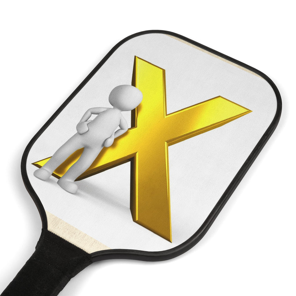 Gold X Logo Pickleball Paddle Set | Pickleball Kit