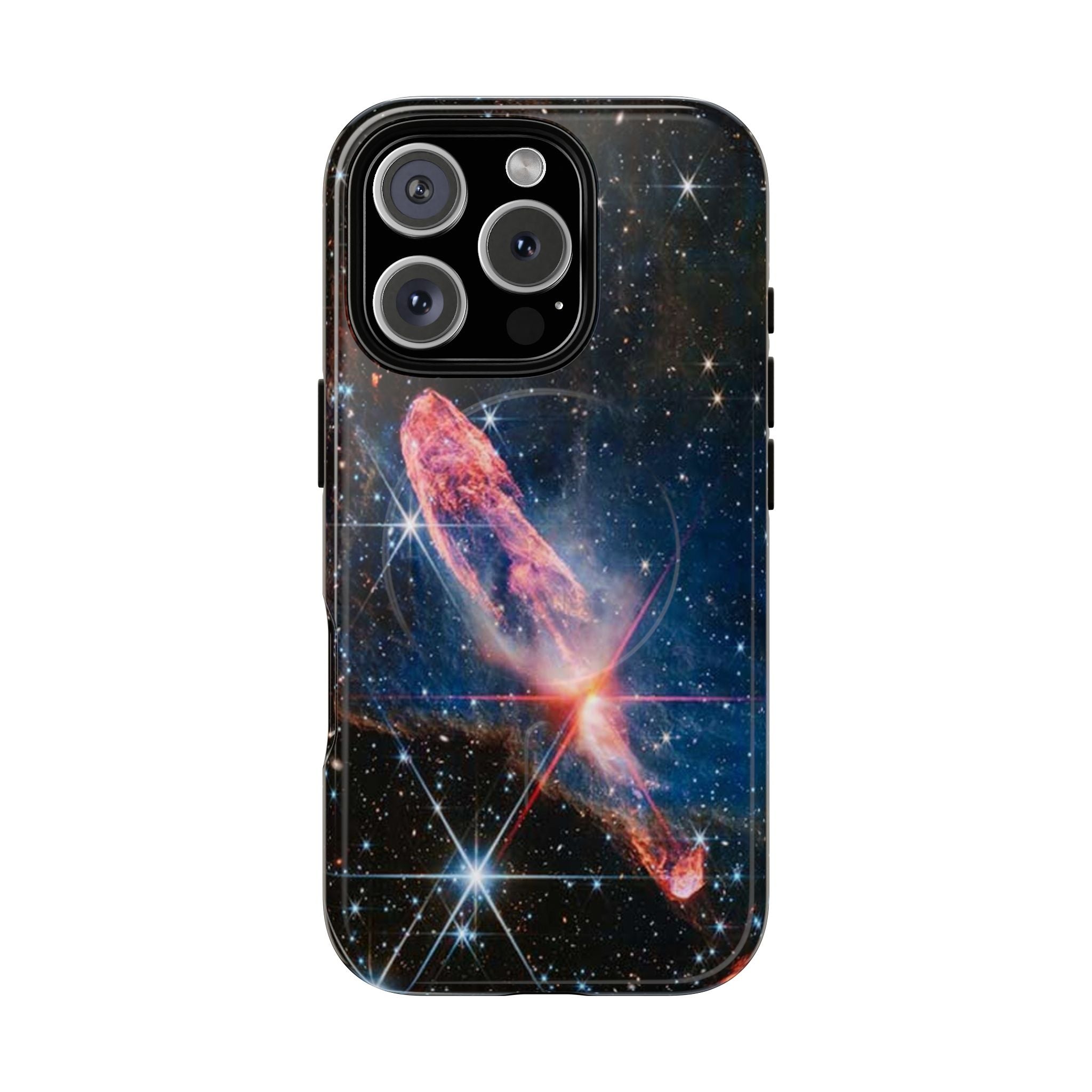 Coque de téléphone Nébuleuse Cosmique | Coque magnétique robuste, motif Galaxie spatiale