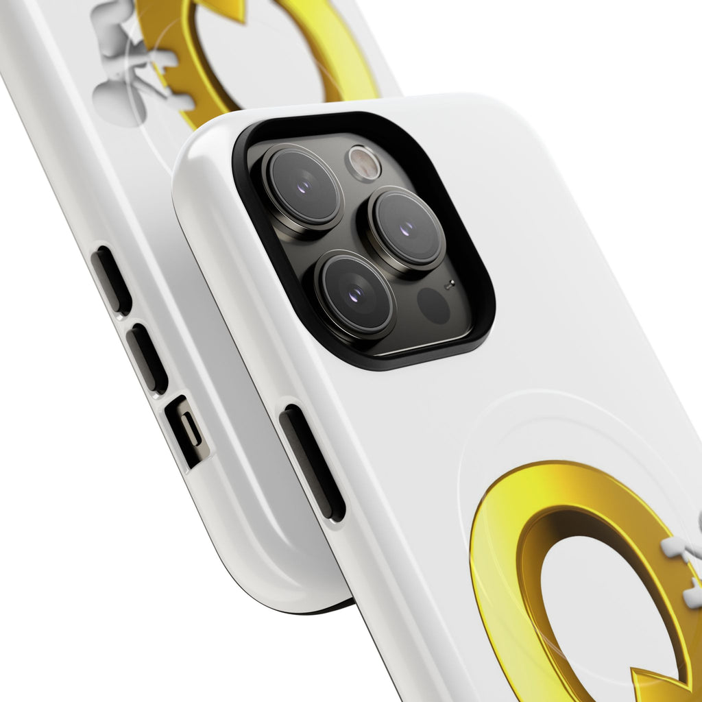 Gold Letter Q design phone case | Magnetic Tough Case