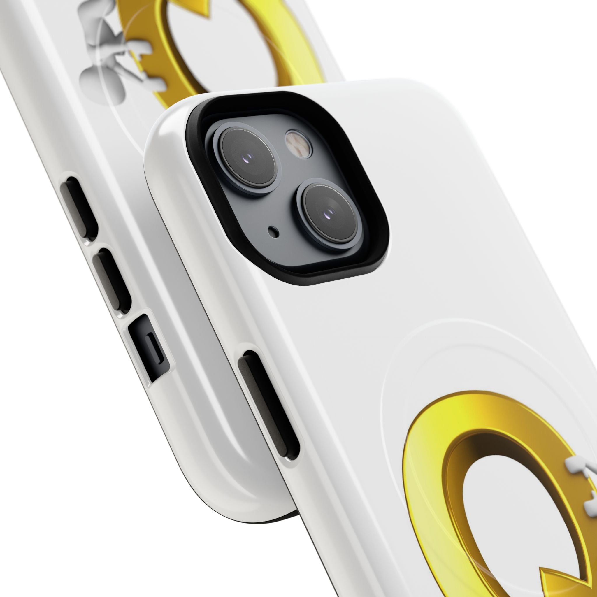 Gold Letter Q design phone case | Magnetic Tough Case