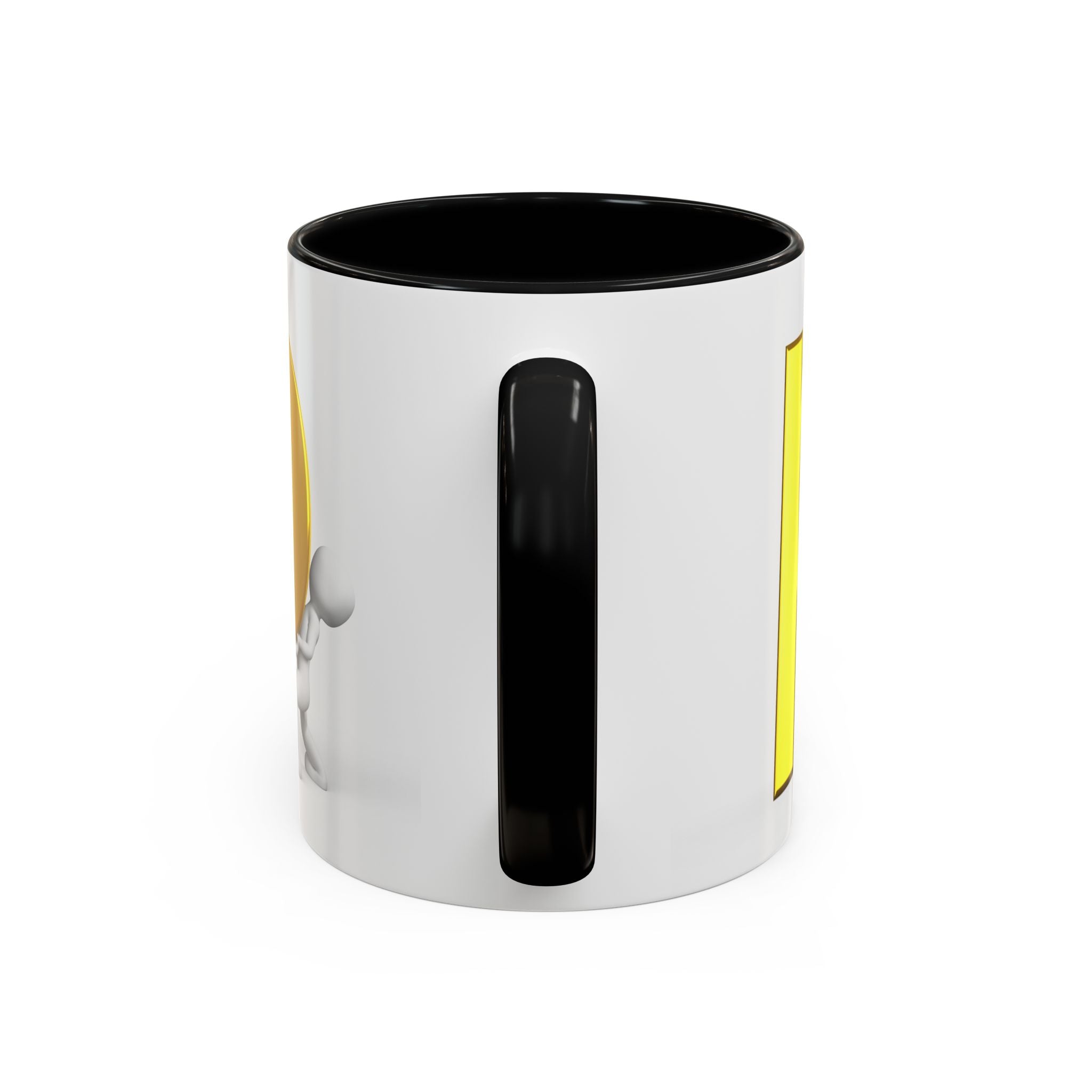 Tasse à café 3D lettre P | Tasse à anse colorée 325 ml ou 443 ml