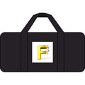 Yellow 3D F Letter Logo Tripper Duffel Bag | Checker or Camo Strap Options