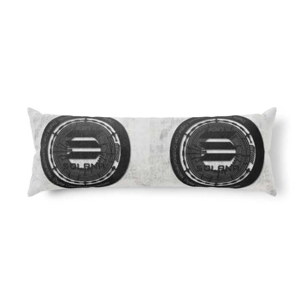 Solana Crypto Logo Body Pillow | Minimal Tech Accent Pillow