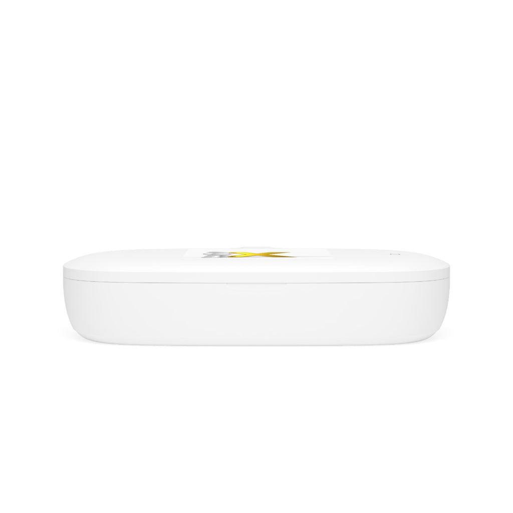 Gold X Logo UV Phone Sanitizer and Wireless Charging Pad | Phone Sterilizer