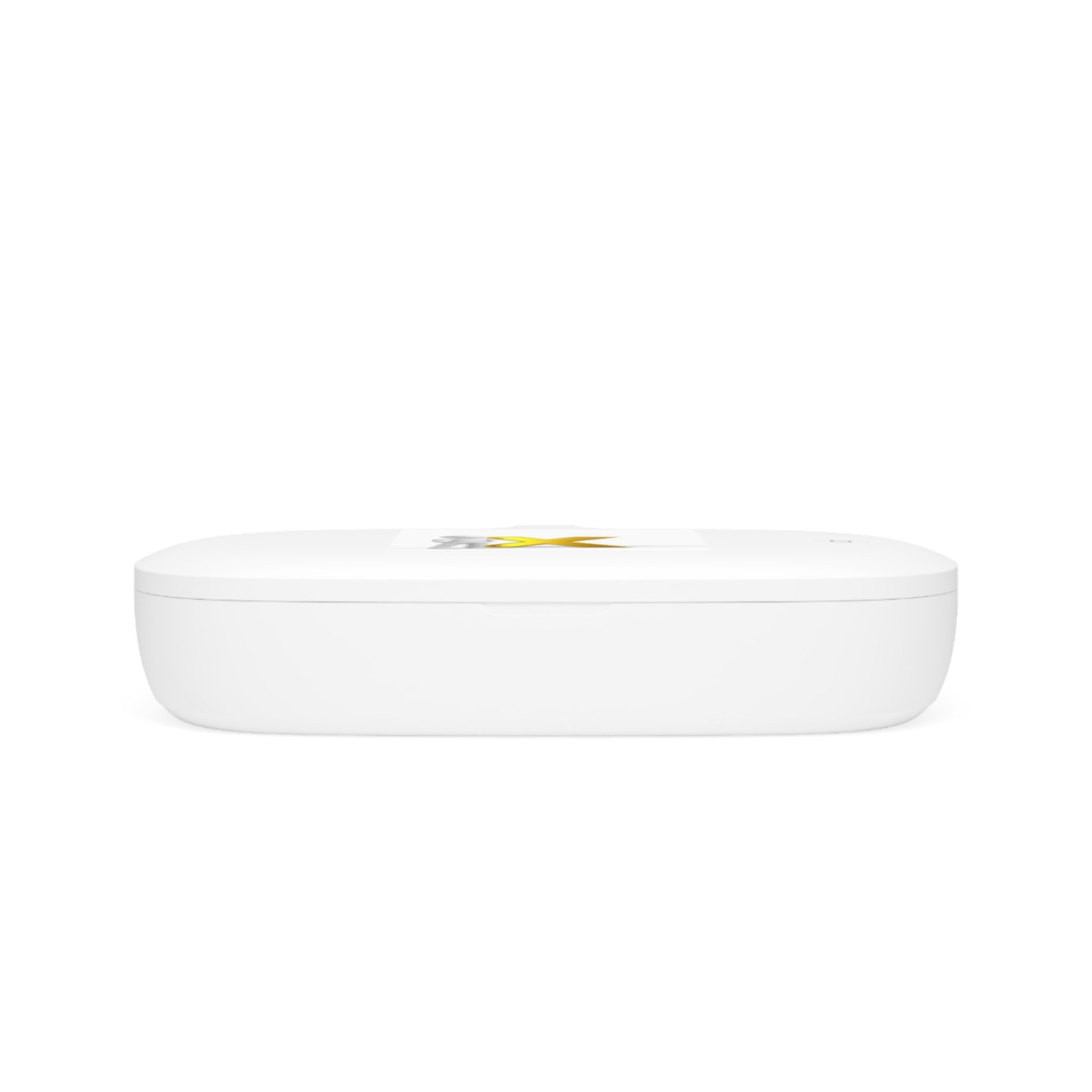 Gold X Logo UV Phone Sanitizer and Wireless Charging Pad | Phone Sterilizer