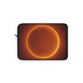Solar Disc Laptop Sleeve | Sun Photography, Cosmic Orange Glow
