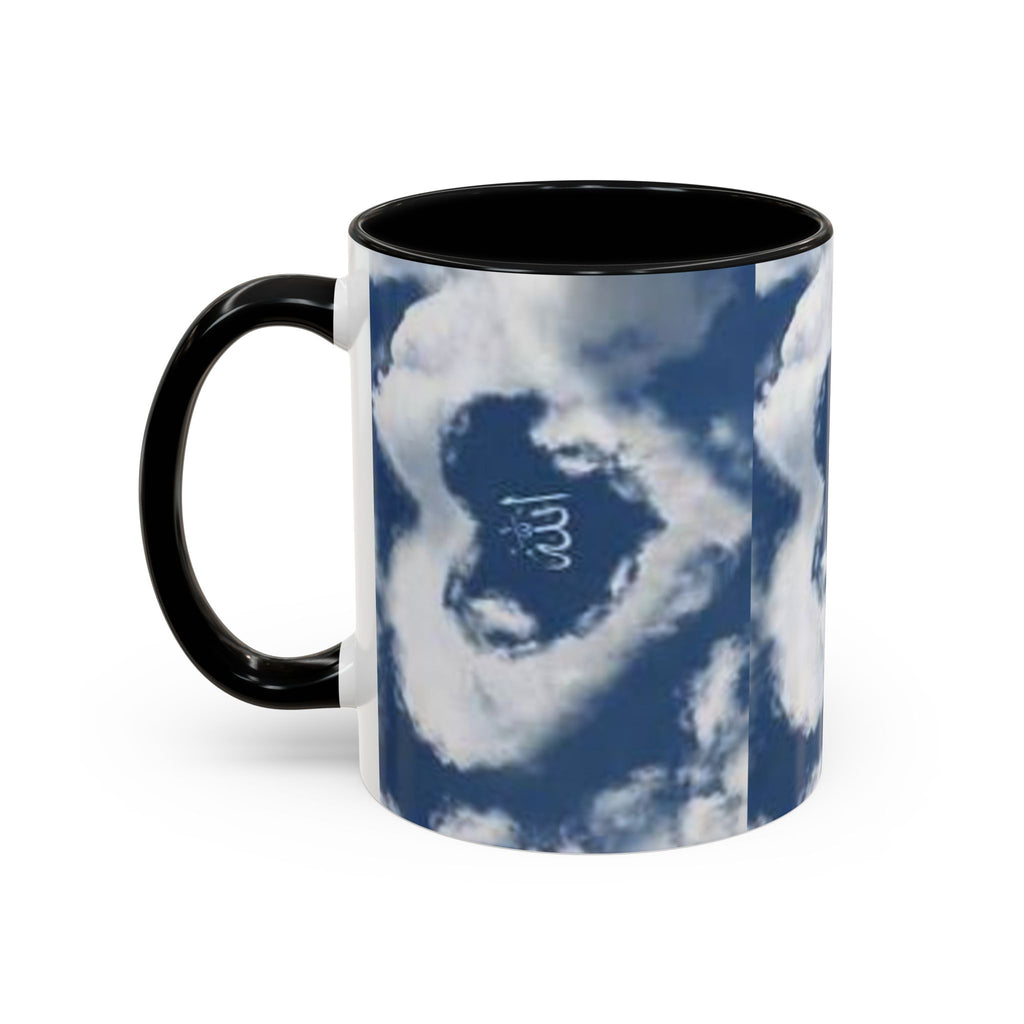 Allah Cloud Heart Mug | Accent Coffee Mug 11oz 15oz