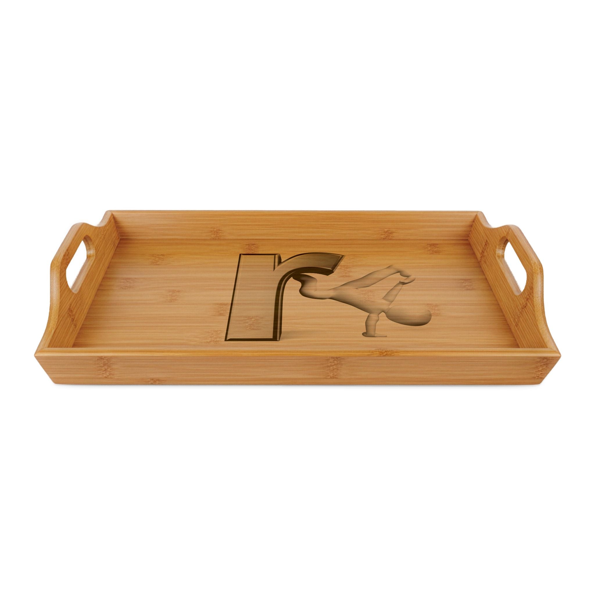Bamboo Serving Tray (Engraving)