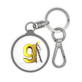 Letter G Builder Keyring Tag | Construction Worker Graphic Keychain