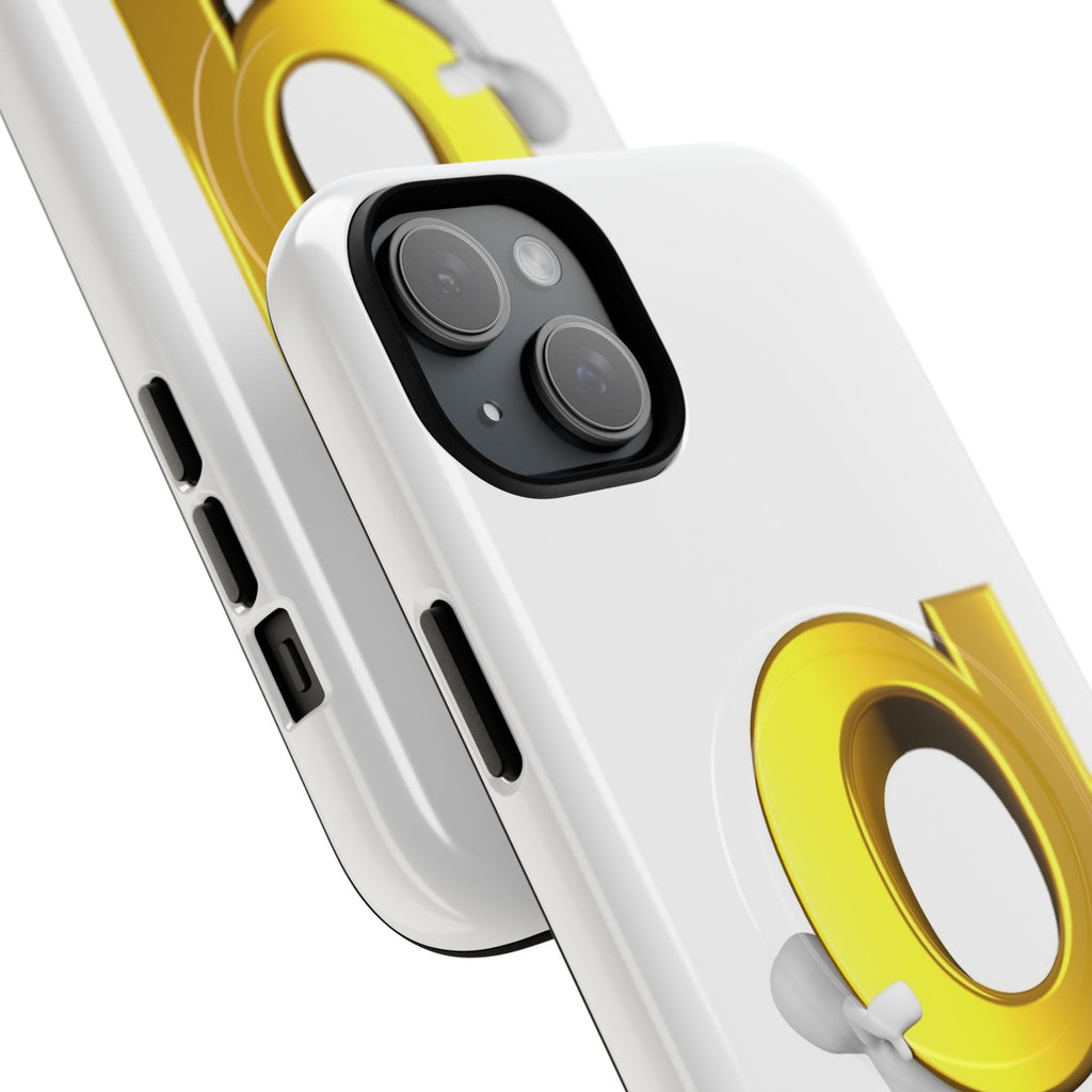Gold Letter Q Phone Case | Tough Magnetic Case
