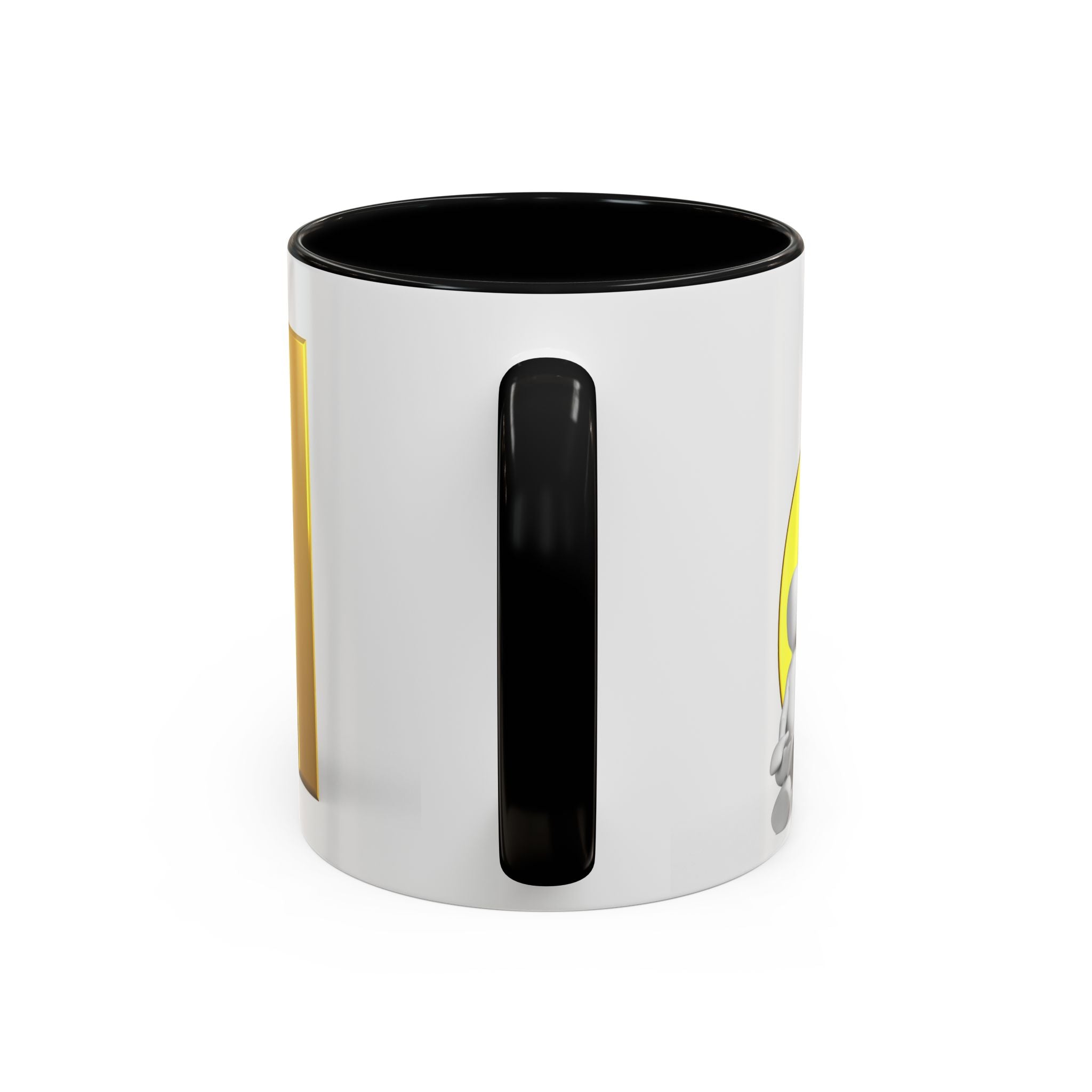 Gold Letter D Mug | Accent Coffee Mug 11oz 15oz