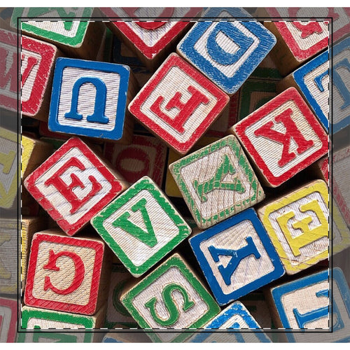 Couverture de blocs alphabet