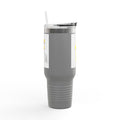 3D Letter F Graphic Travel Mug | 40oz Insulated Tumbler