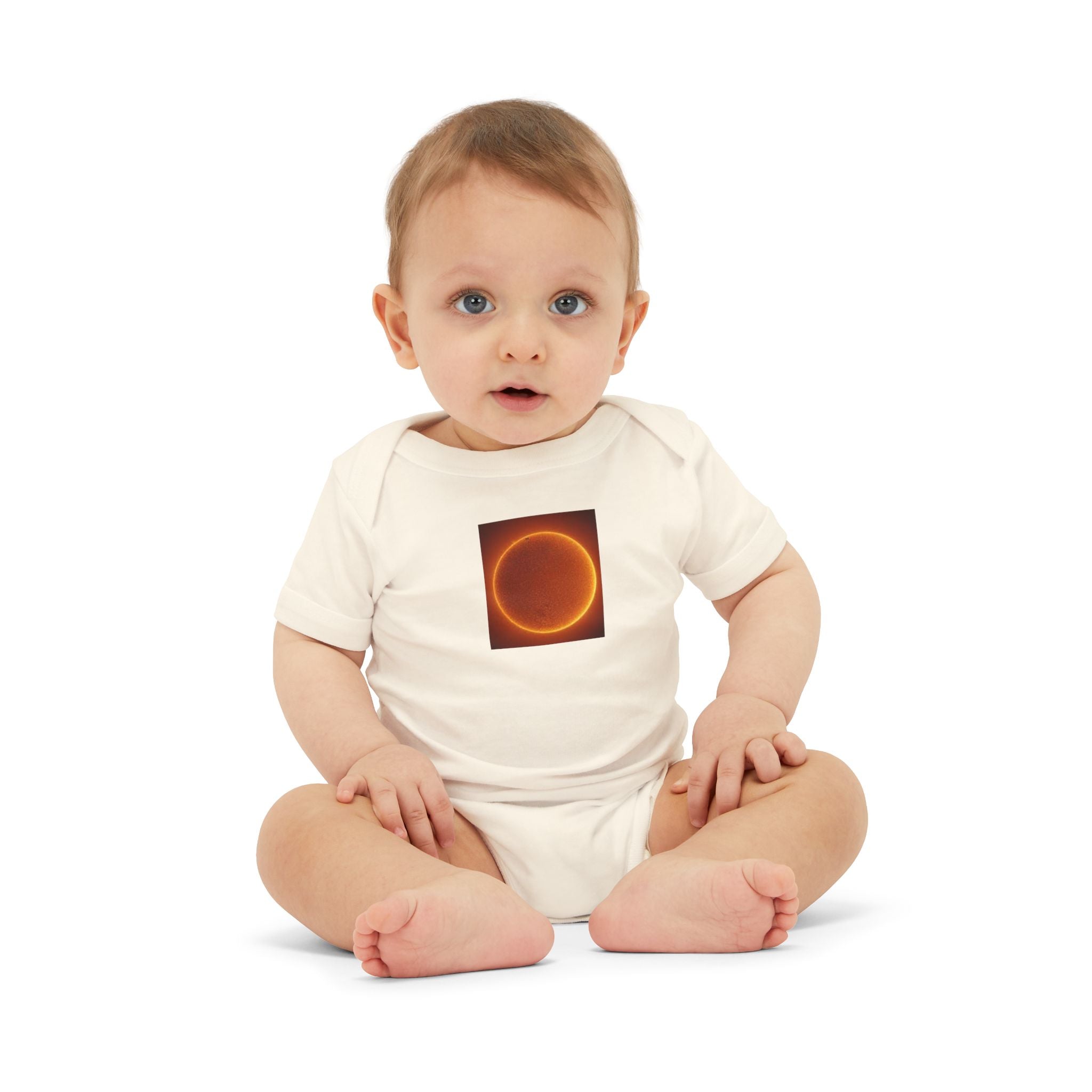Solar Eclipse Ring Infant One Piece | Space Baby Bodysuit