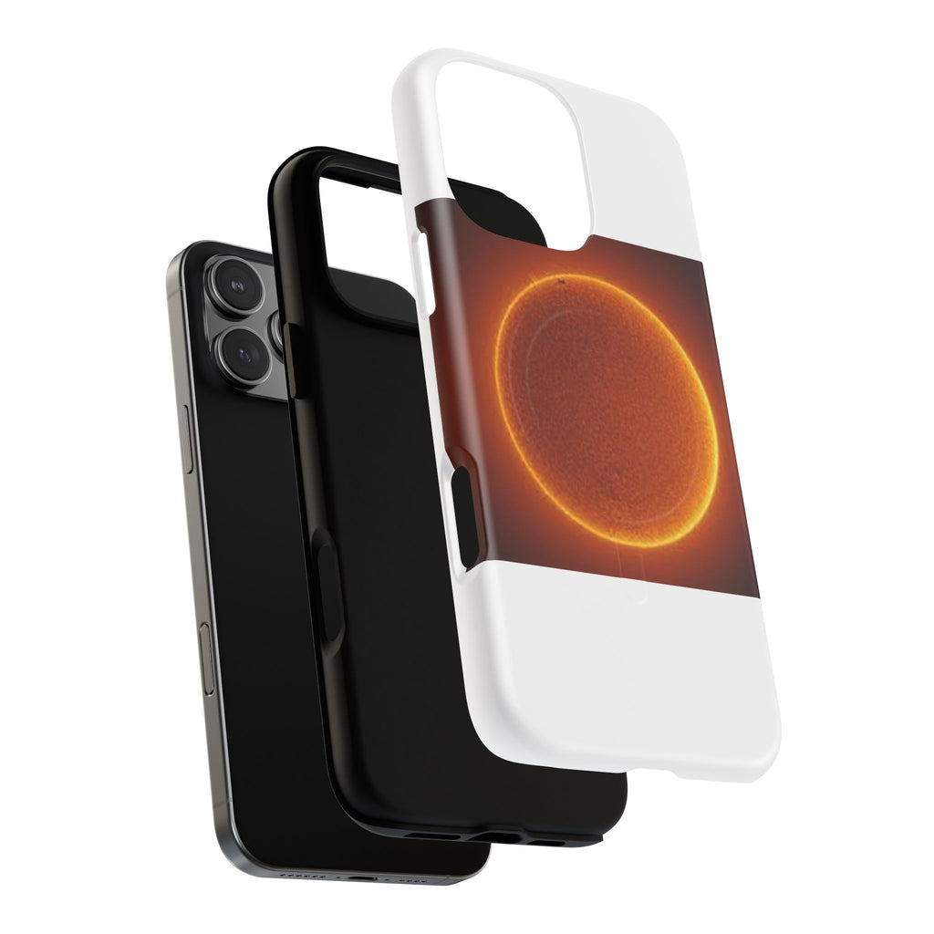 Glowing Solar Eclipse Phone Case | Tough Magnetic Case