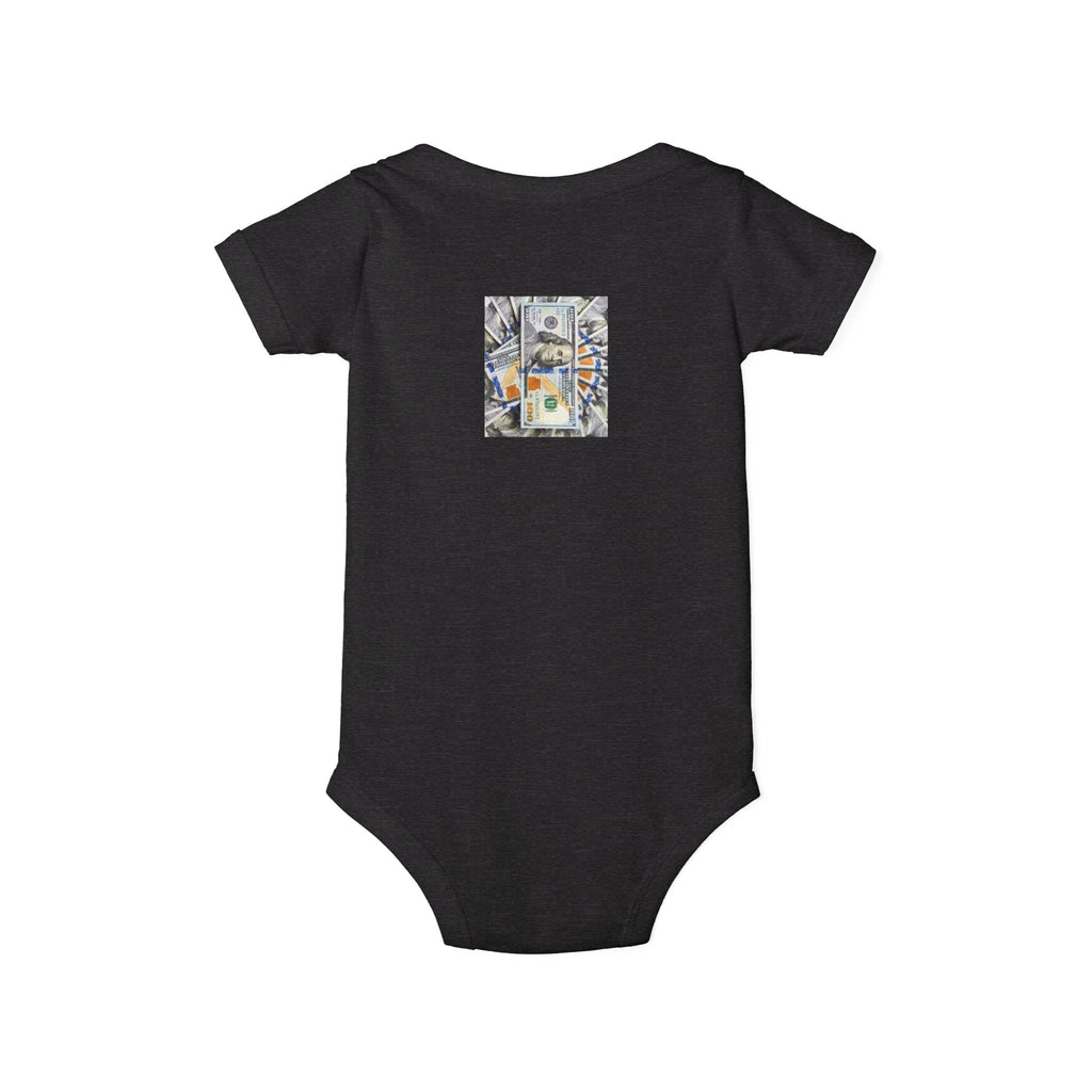 Money Infant Jersey One Piece | Modern Art Baby Bodysuit
